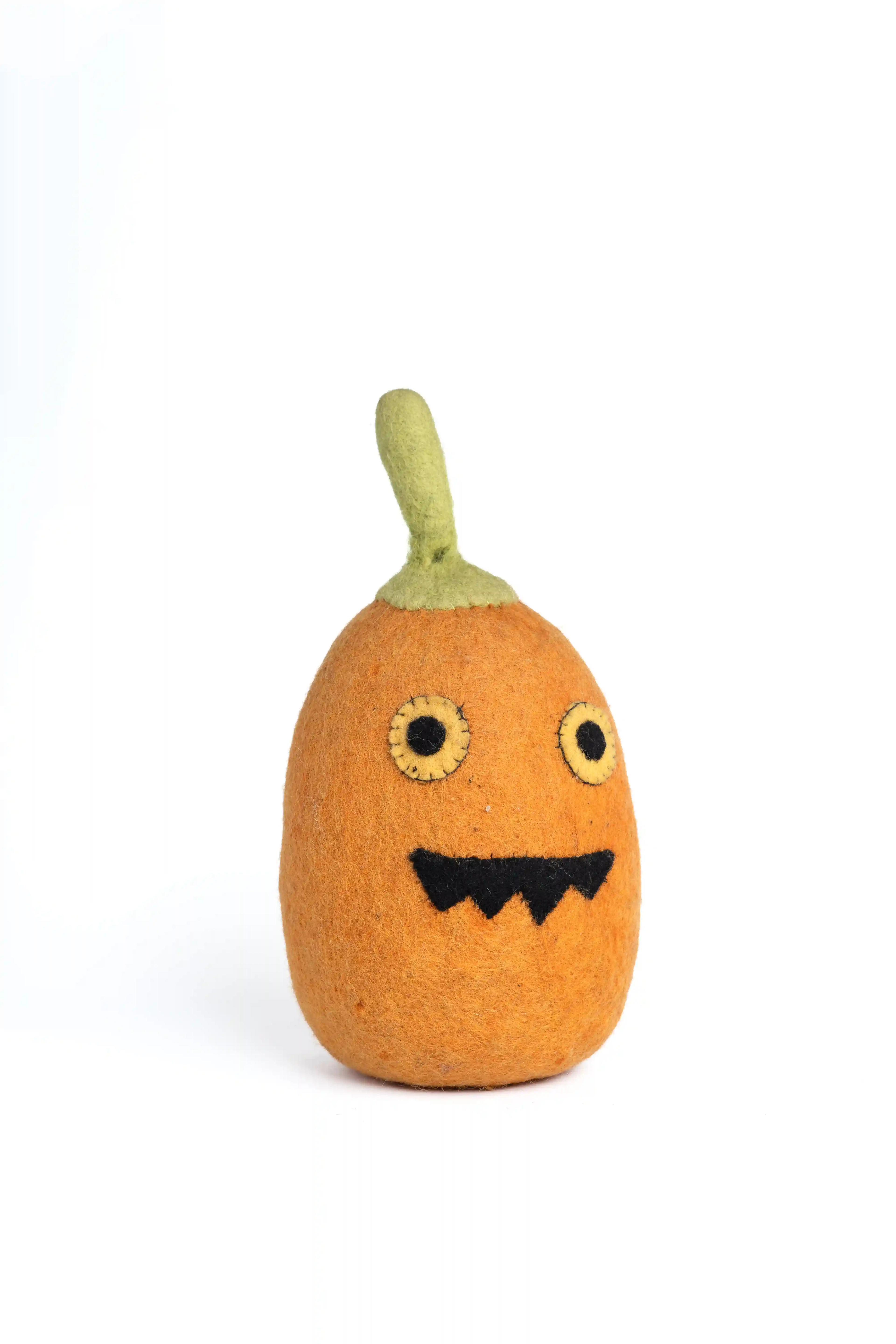 felt pumpkin 