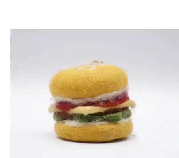 felt burger stack