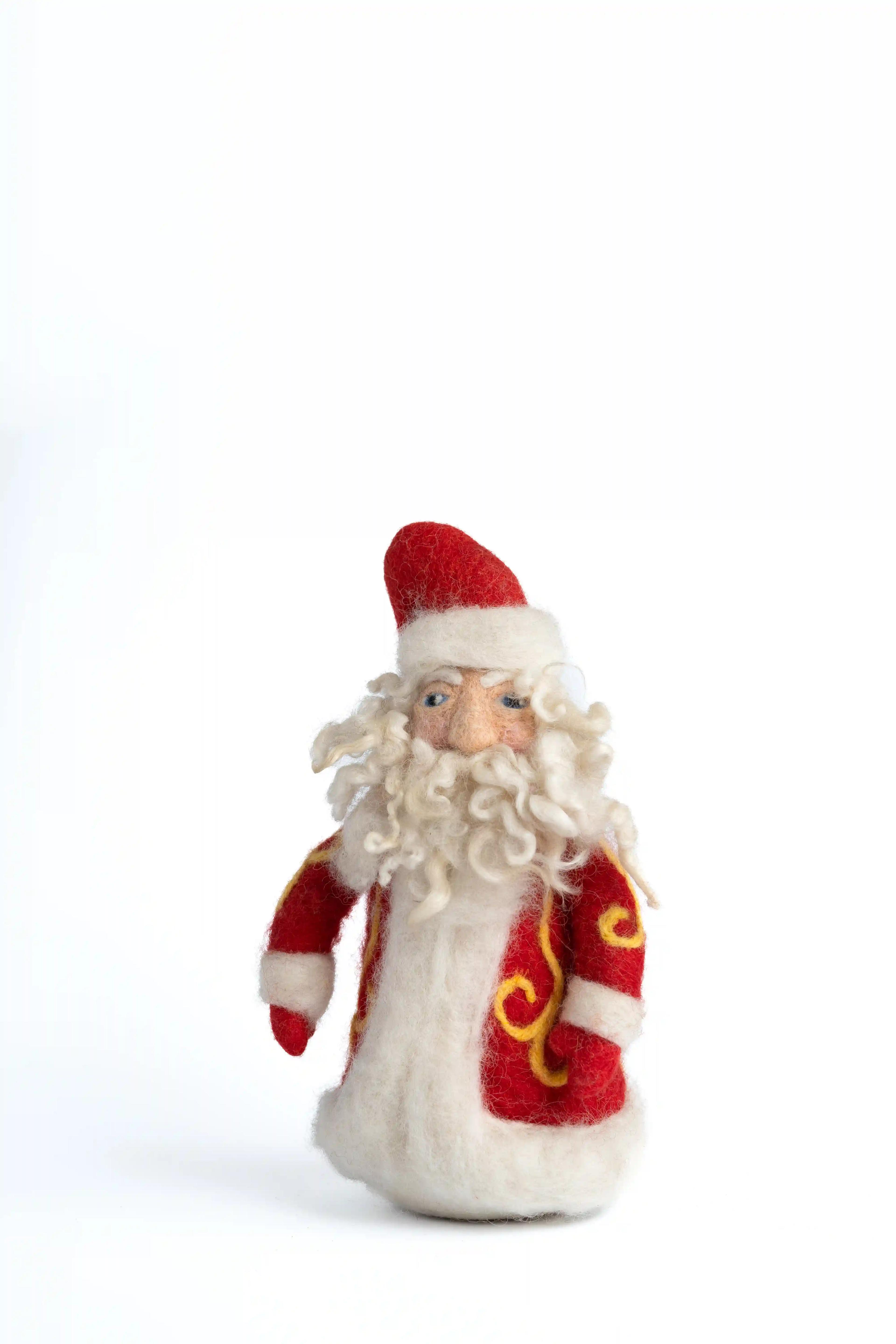 santa claus figurine...